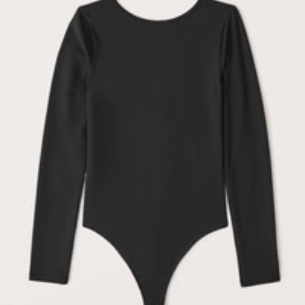 Abercrombie Long Sleeve Open Back Body Suit
